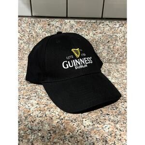 Guinness Black Storehouse Adjustable Hat NWT